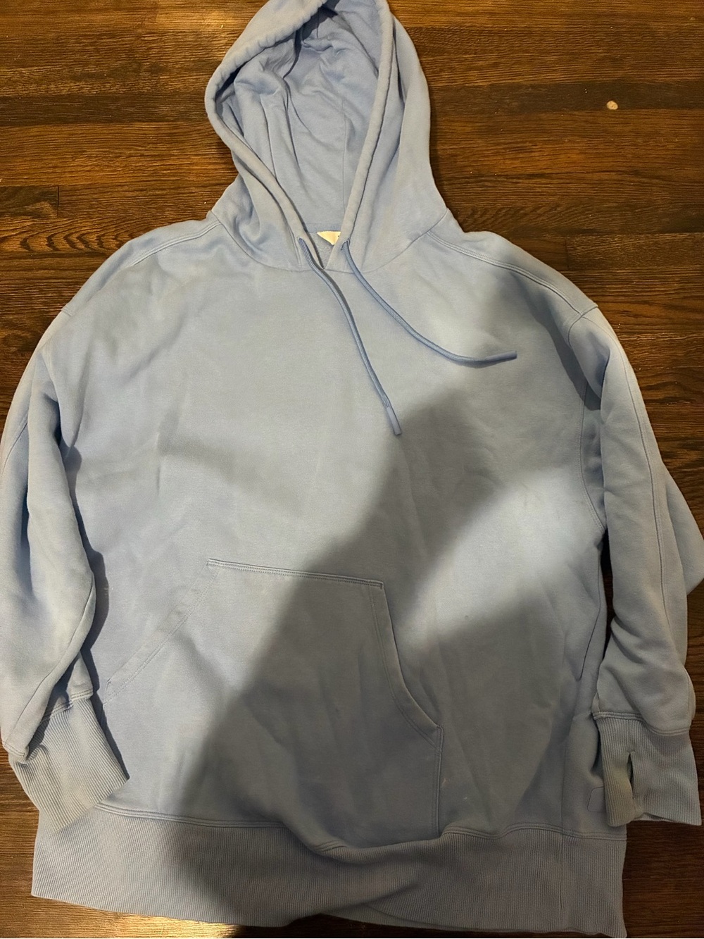 Light Blue woman’s pullover hoodie